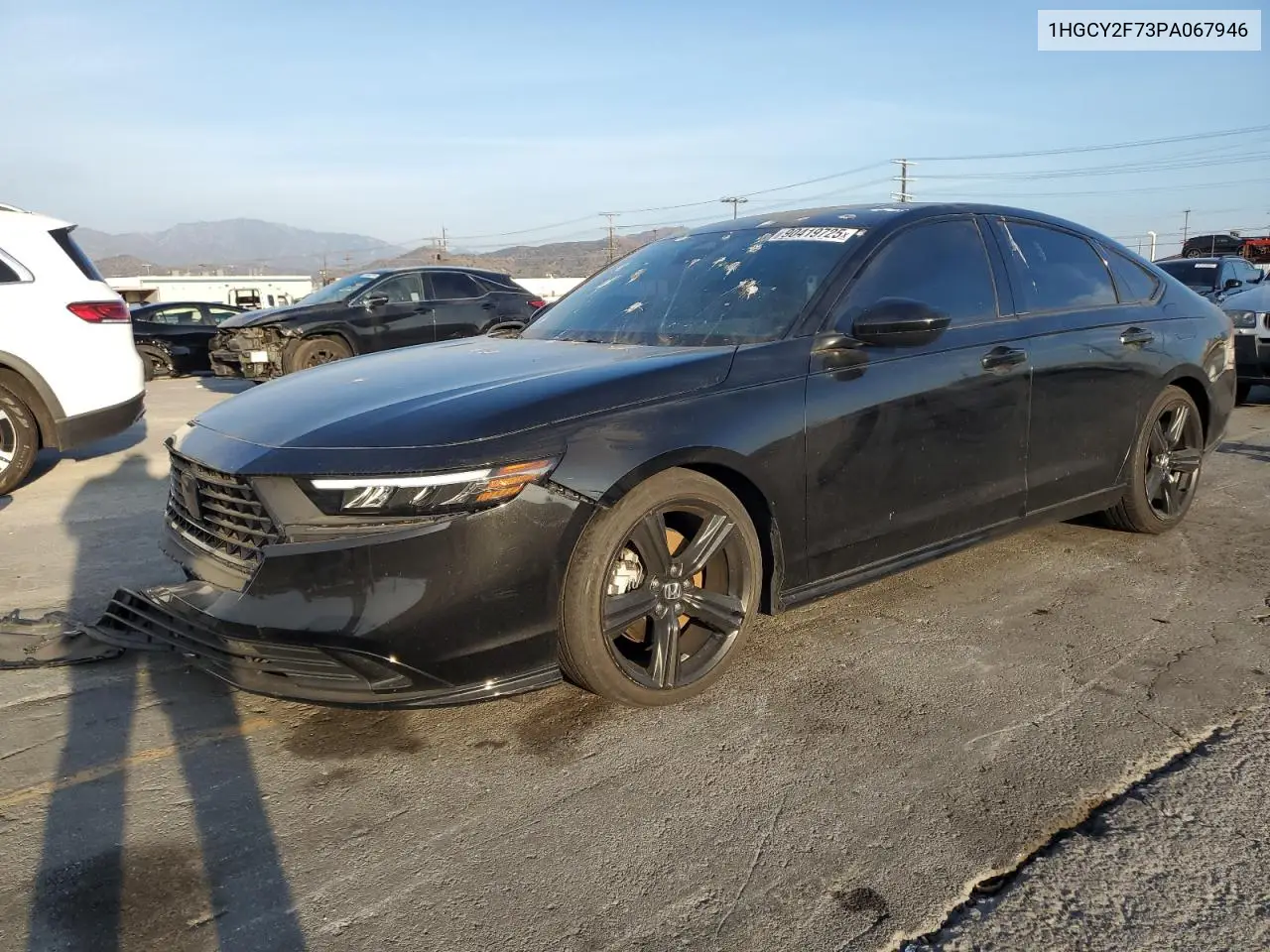 1HGCY2F73PA067946 2023 Honda Accord Hybrid Sport-L