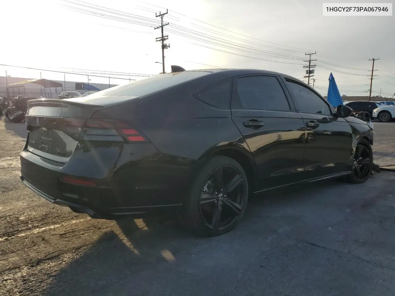 1HGCY2F73PA067946 2023 Honda Accord Hybrid Sport-L