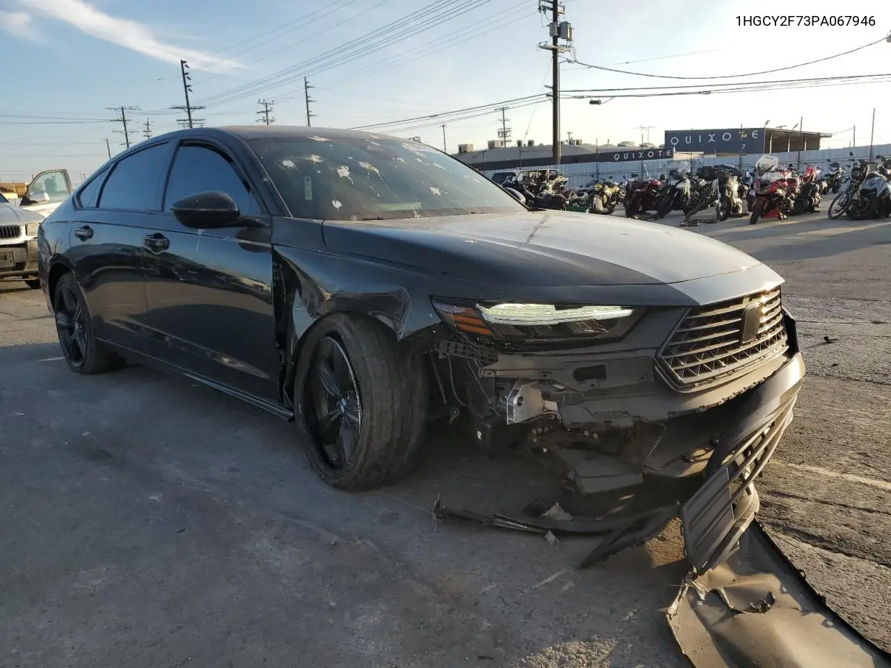 1HGCY2F73PA067946 2023 Honda Accord Hybrid Sport-L