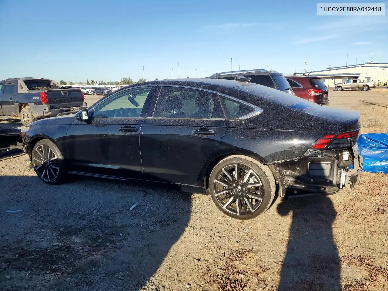 2024 Honda Accord Touring Hybrid VIN: 1HGCY2F80RA042448 Lot: 56368956