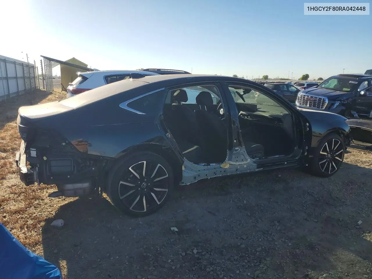 2024 Honda Accord Touring Hybrid VIN: 1HGCY2F80RA042448 Lot: 56368956