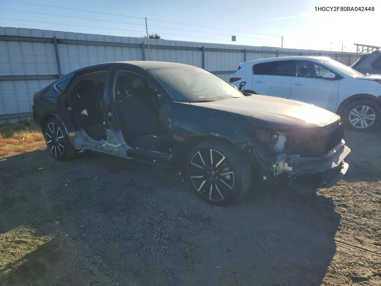 2024 Honda Accord Touring Hybrid VIN: 1HGCY2F80RA042448 Lot: 56368956