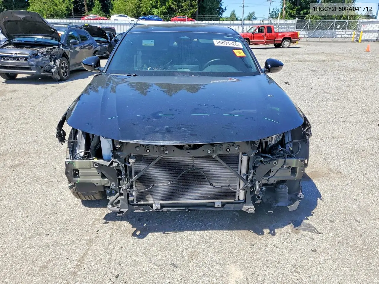 2024 Honda Accord Hybrid Sport VIN: 1HGCY2F50RA041712 Lot: 56694526
