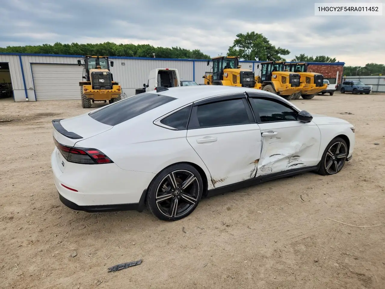 2024 Honda Accord Hybrid Sport VIN: 1HGCY2F54RA011452 Lot: 59911716