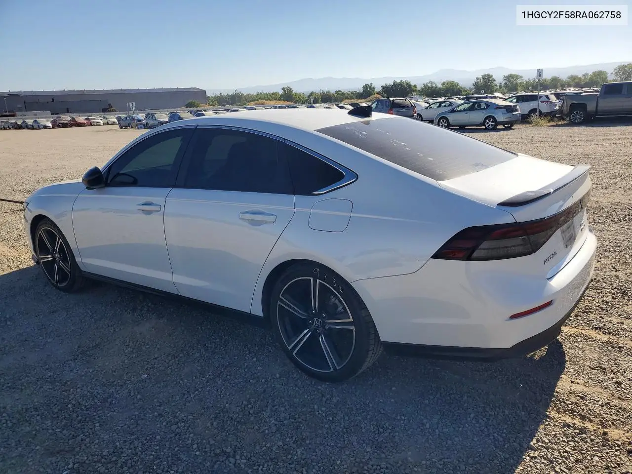 2024 Honda Accord Hybrid Sport VIN: 1HGCY2F58RA062758 Lot: 60020436