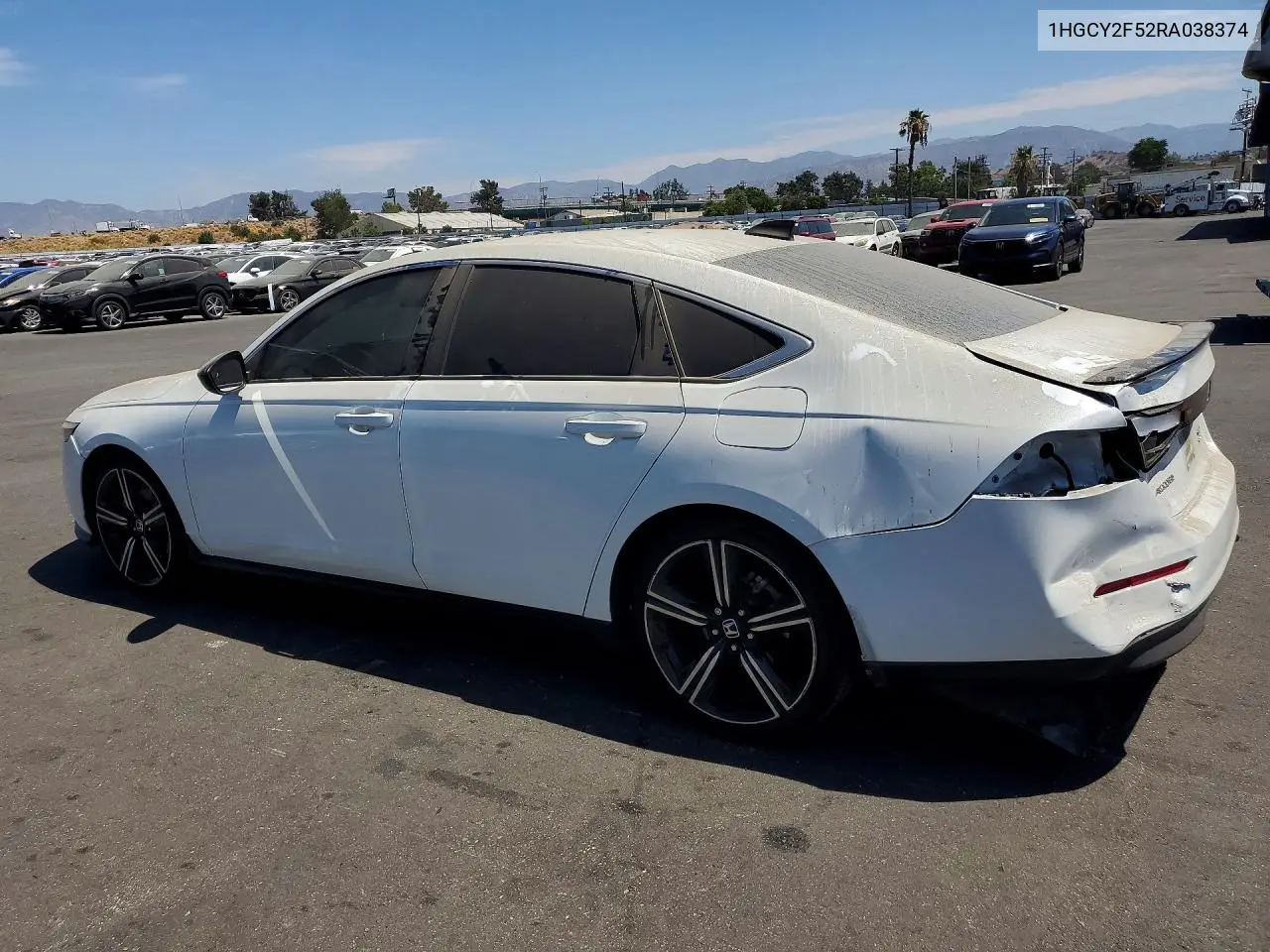 2024 Honda Accord Hybrid Sport VIN: 1HGCY2F52RA038374 Lot: 61388056