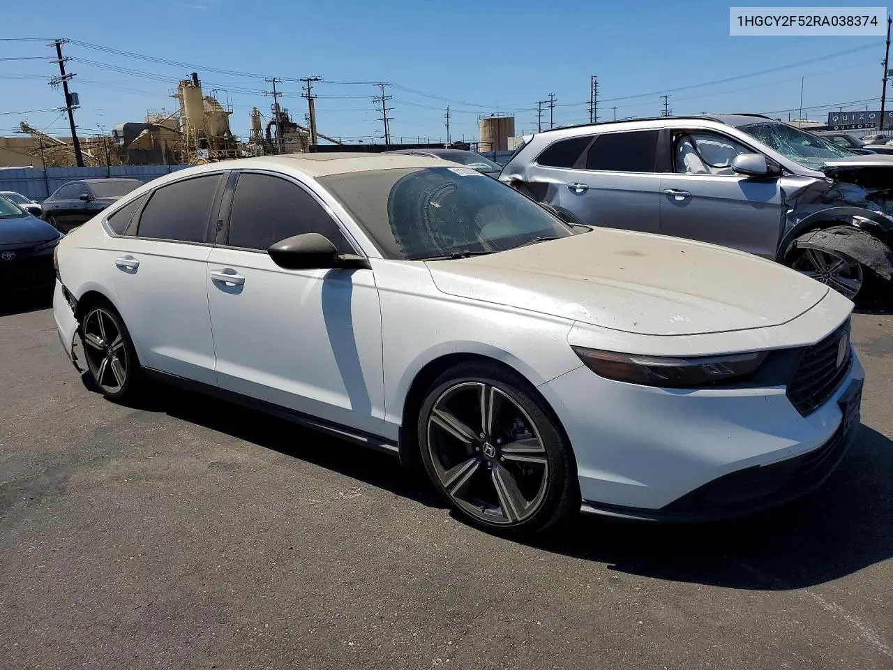 2024 Honda Accord Hybrid Sport VIN: 1HGCY2F52RA038374 Lot: 61388056