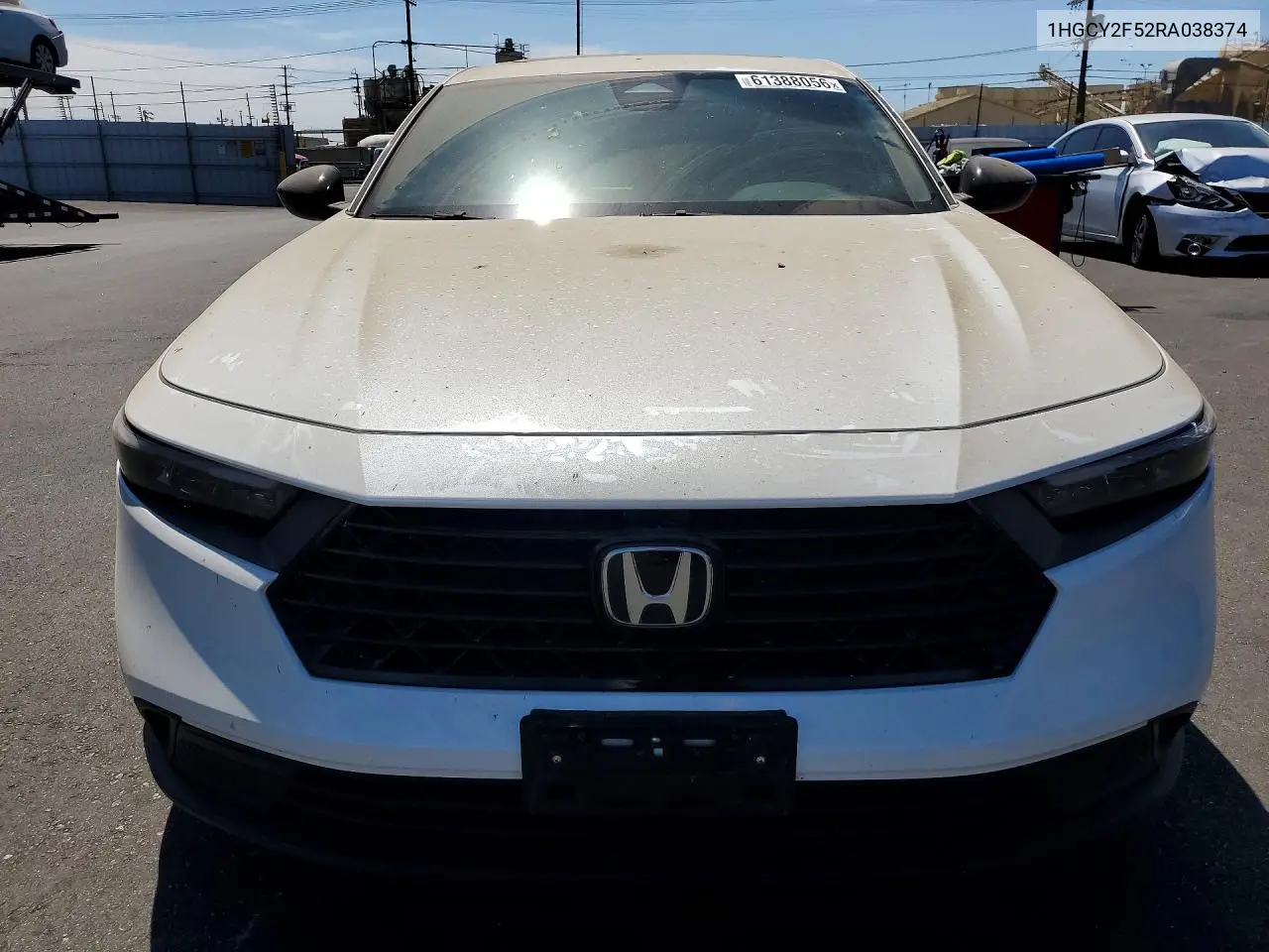 2024 Honda Accord Hybrid Sport VIN: 1HGCY2F52RA038374 Lot: 61388056