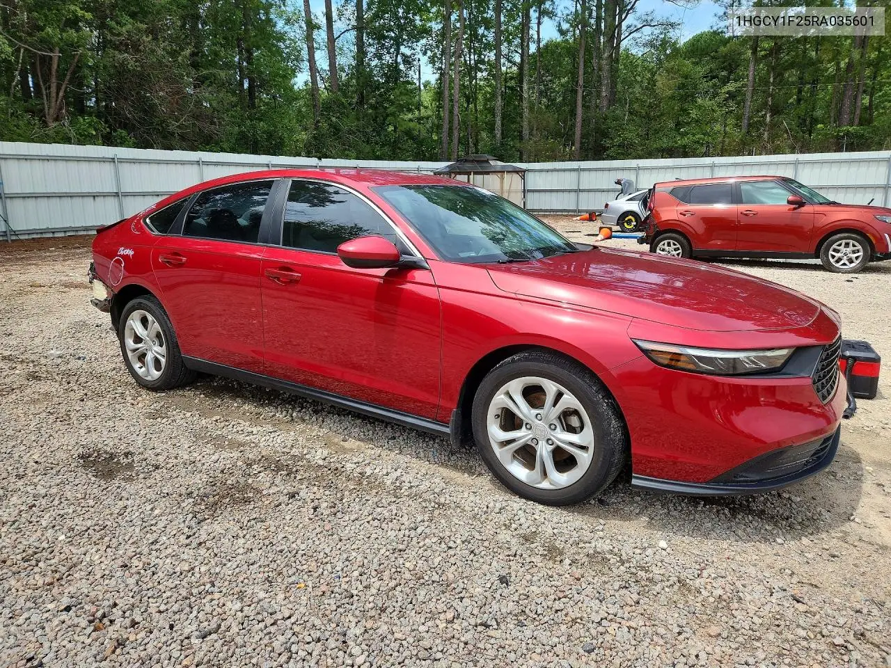 2024 Honda Accord Lx VIN: 1HGCY1F25RA035601 Lot: 61405596