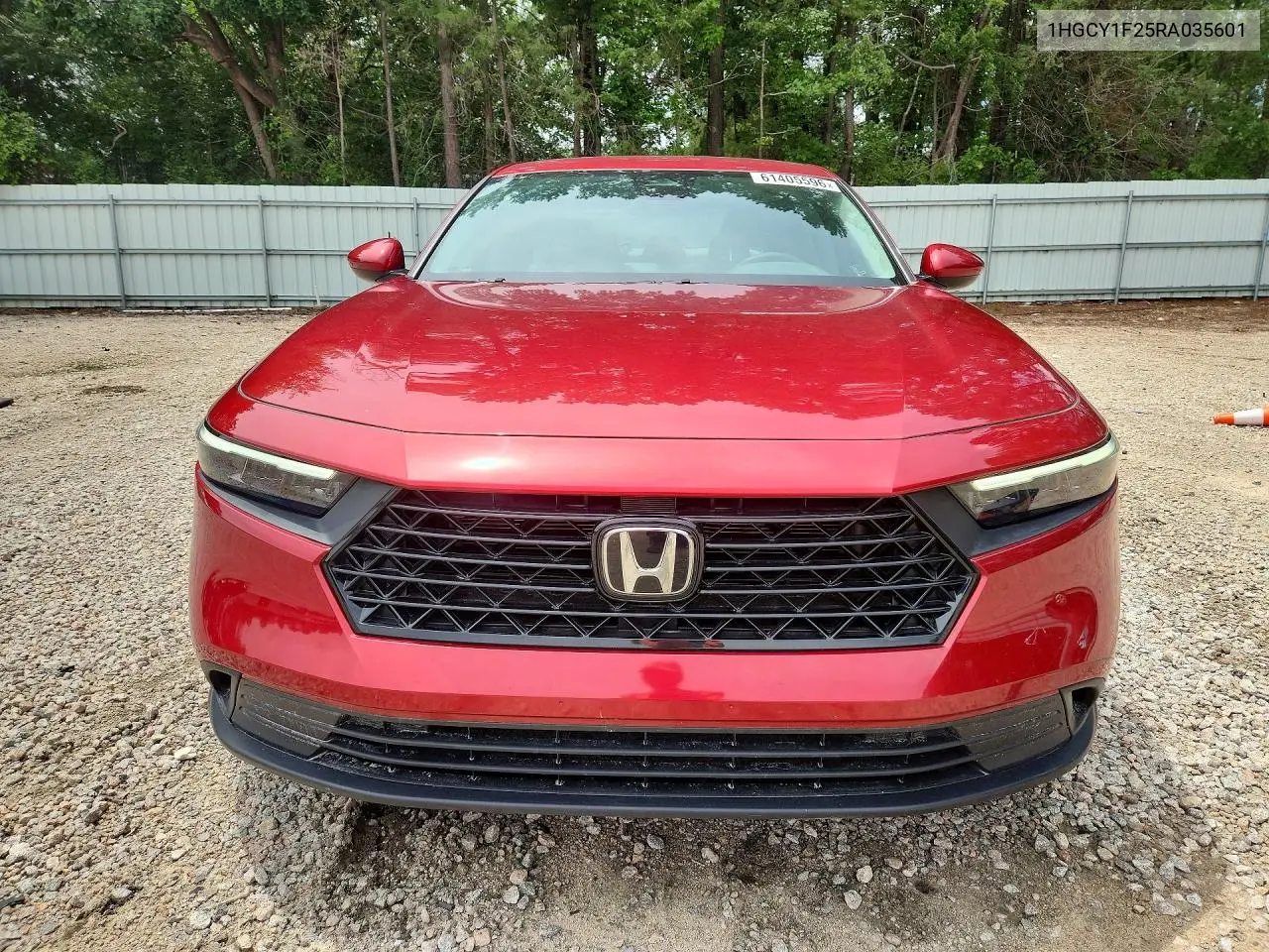 2024 Honda Accord Lx VIN: 1HGCY1F25RA035601 Lot: 61405596