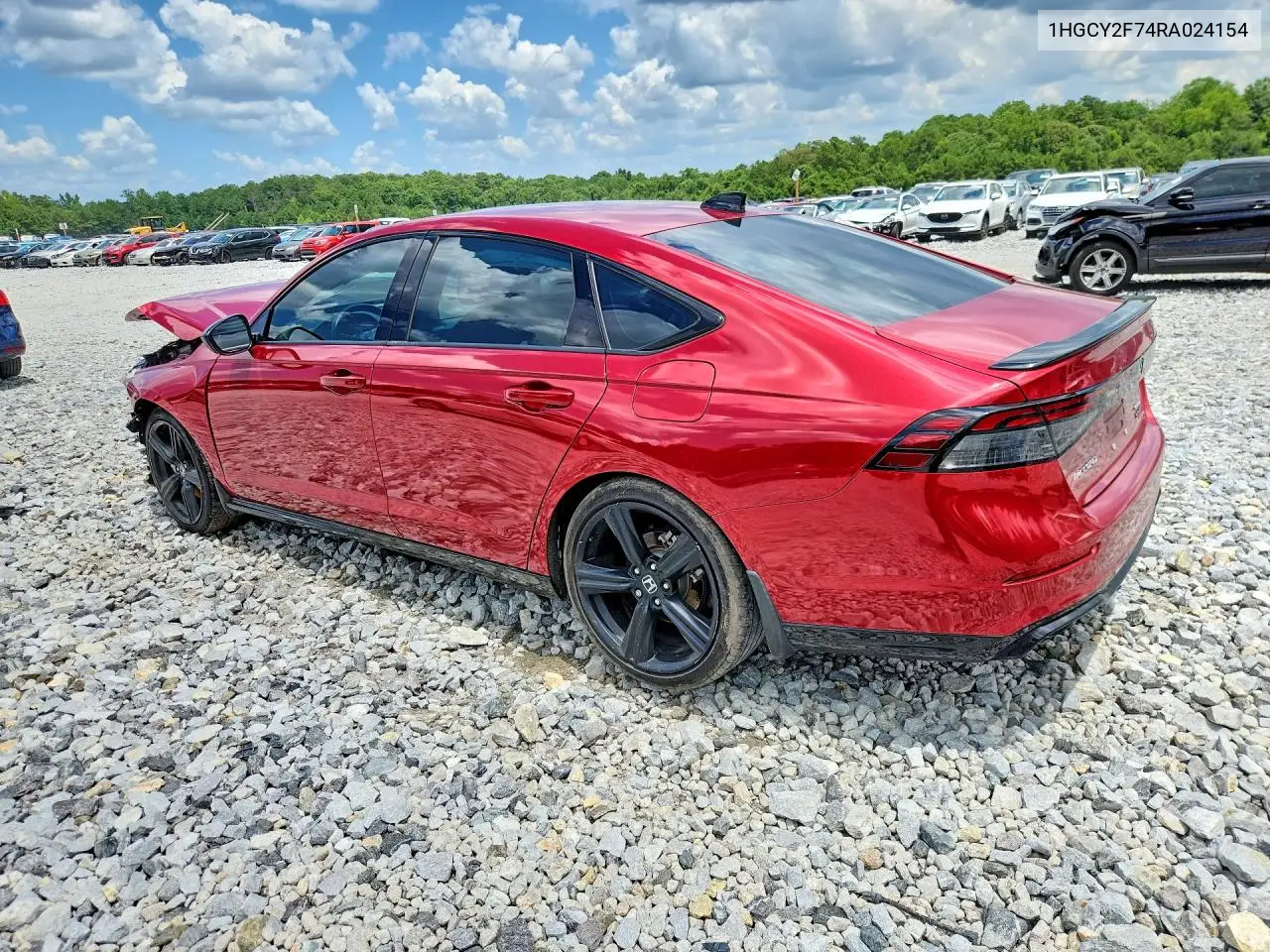 2024 Honda Accord Hybrid Sport-L VIN: 1HGCY2F74RA024154 Lot: 61768756