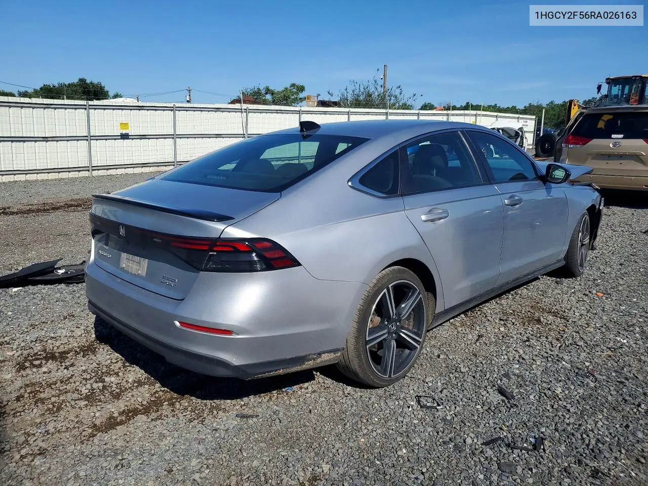 2024 Honda Accord Hybrid Sport VIN: 1HGCY2F56RA026163 Lot: 61899026