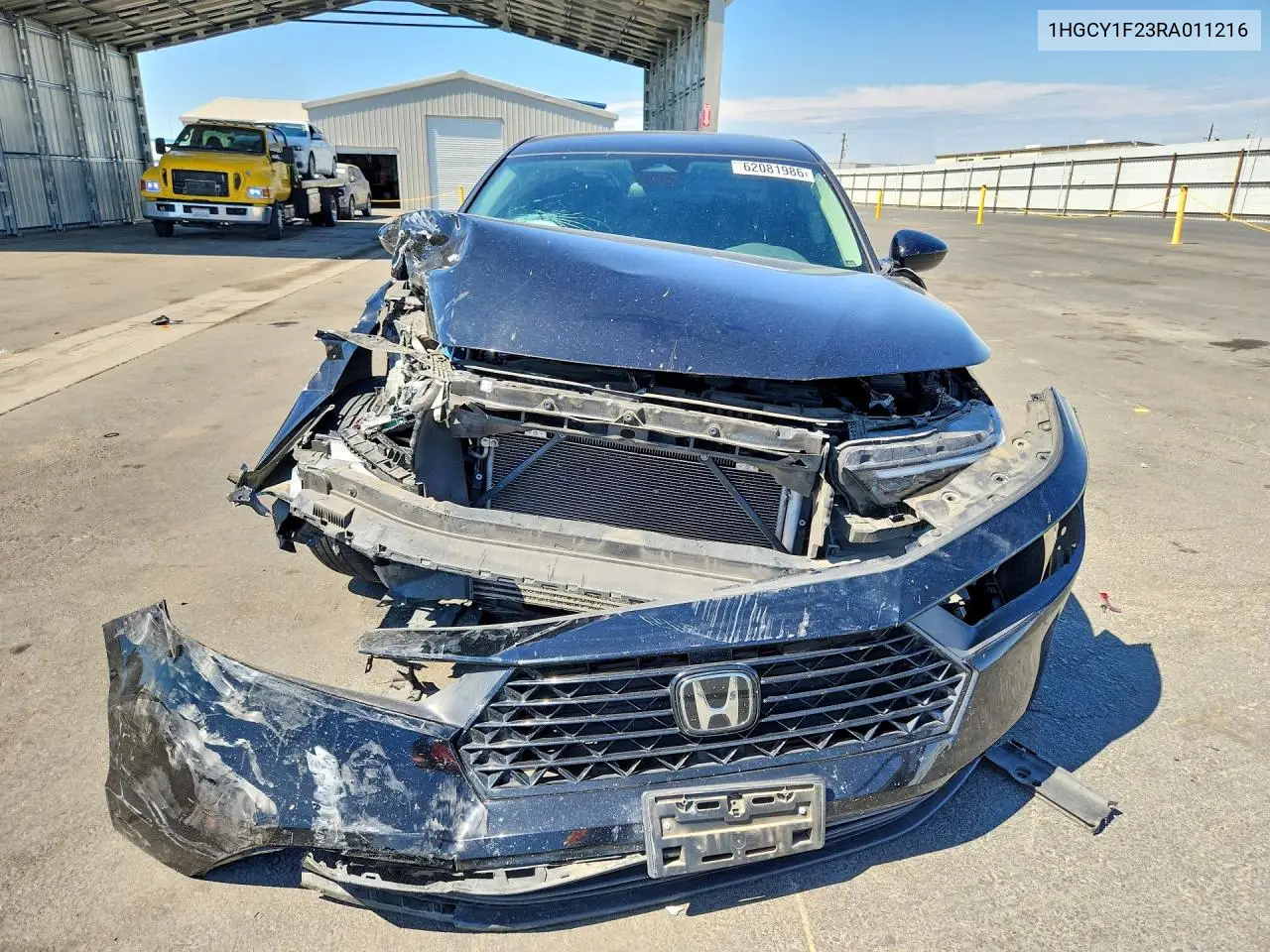 2024 Honda Accord Lx VIN: 1HGCY1F23RA011216 Lot: 62081986