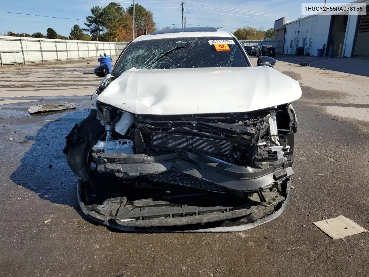 1HGCY2F55RA078156 2024 Honda Accord Hybrid Sport