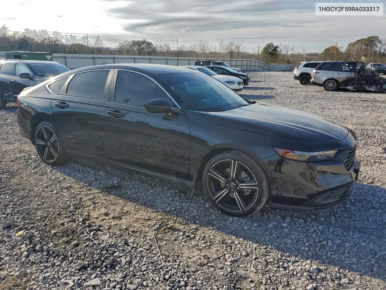 1HGCY2F59RA033317 2024 Honda Accord Hybrid Sport