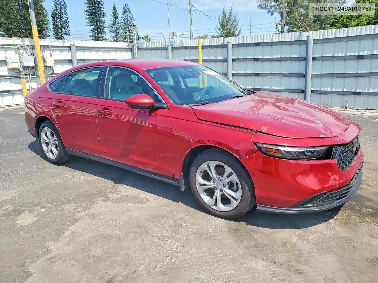 1HGCY1F24SA019752 2025 Honda Accord Lx