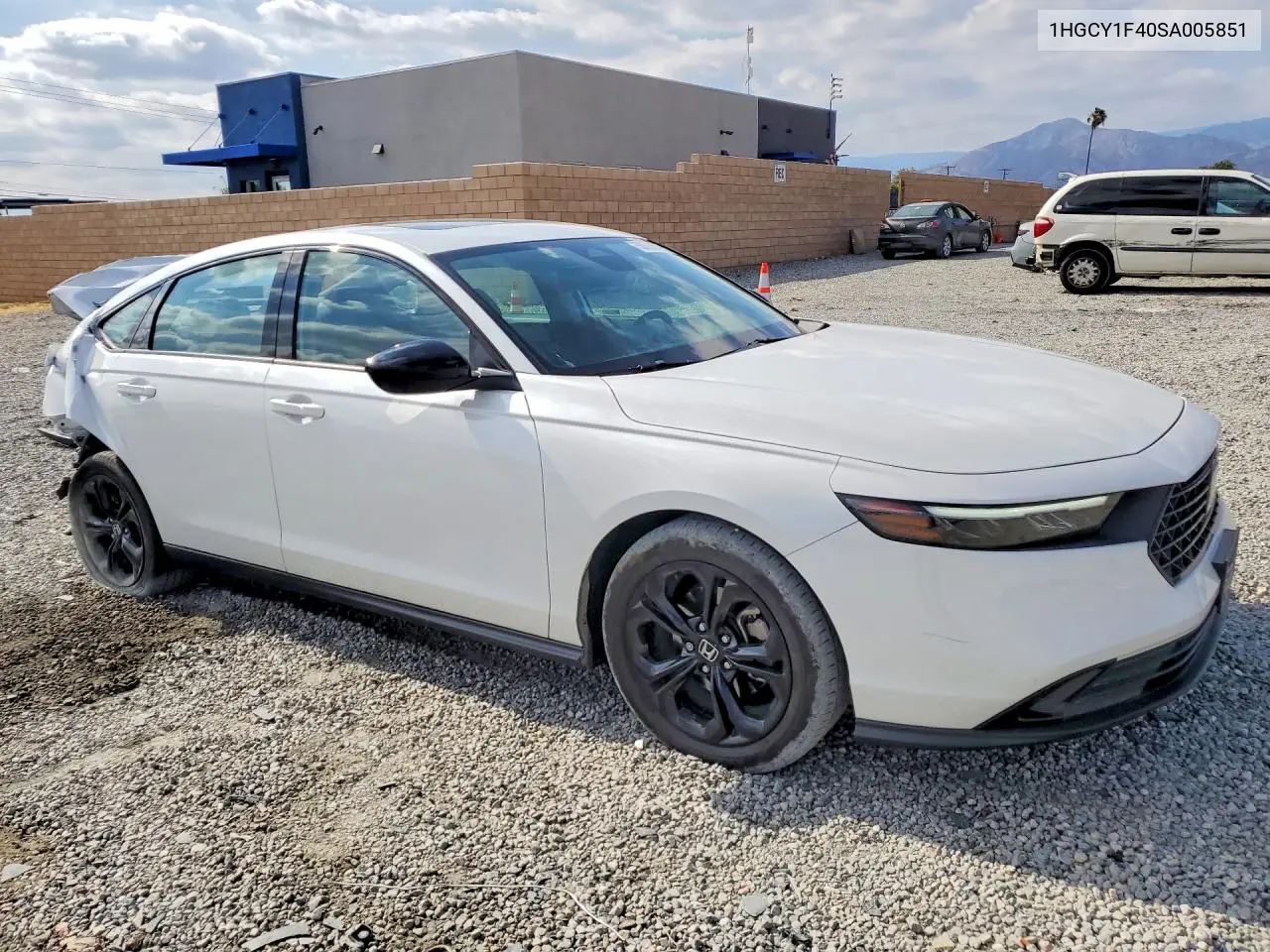 2025 Honda Accord Se VIN: 1HGCY1F40SA005851 Lot: 55378946