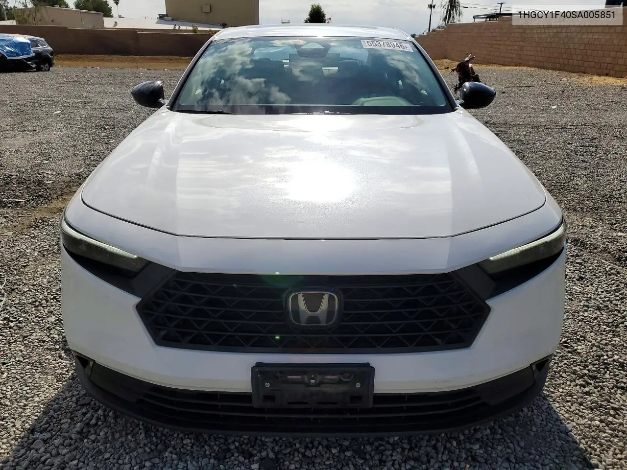 2025 Honda Accord Se VIN: 1HGCY1F40SA005851 Lot: 55378946