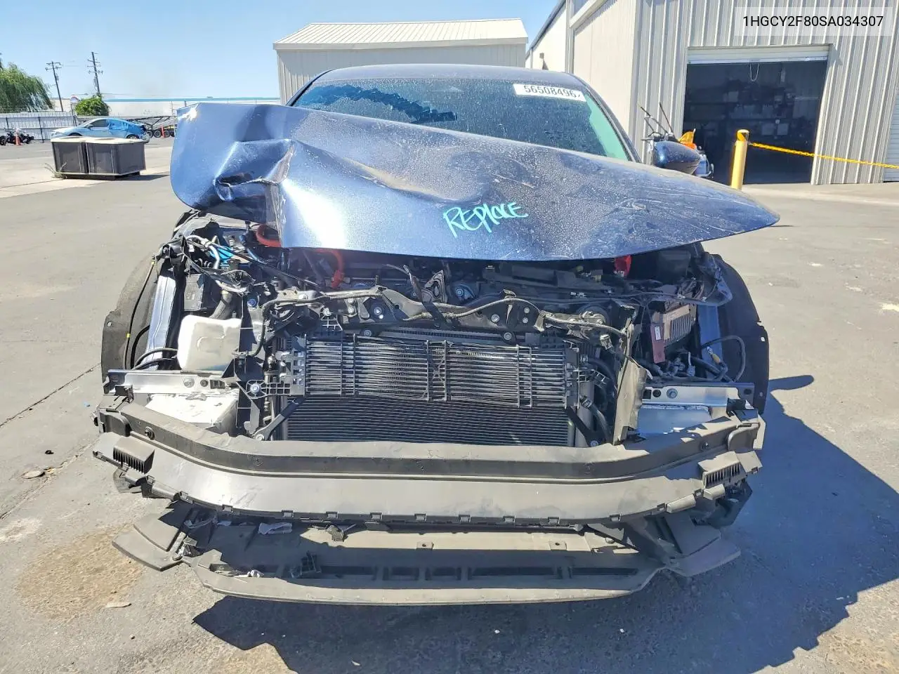 2025 Honda Accord Touring Hybrid VIN: 1HGCY2F80SA034307 Lot: 56508496