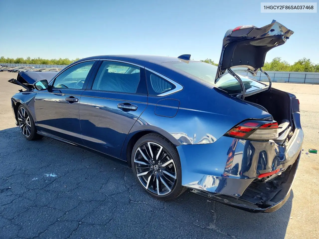 2025 Honda Accord Touring Hybrid VIN: 1HGCY2F86SA037468 Lot: 58317836