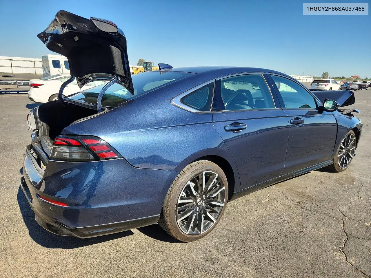 2025 Honda Accord Touring Hybrid VIN: 1HGCY2F86SA037468 Lot: 58317836
