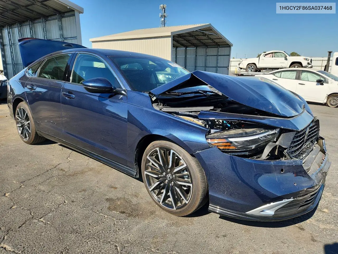 2025 Honda Accord Touring Hybrid VIN: 1HGCY2F86SA037468 Lot: 58317836