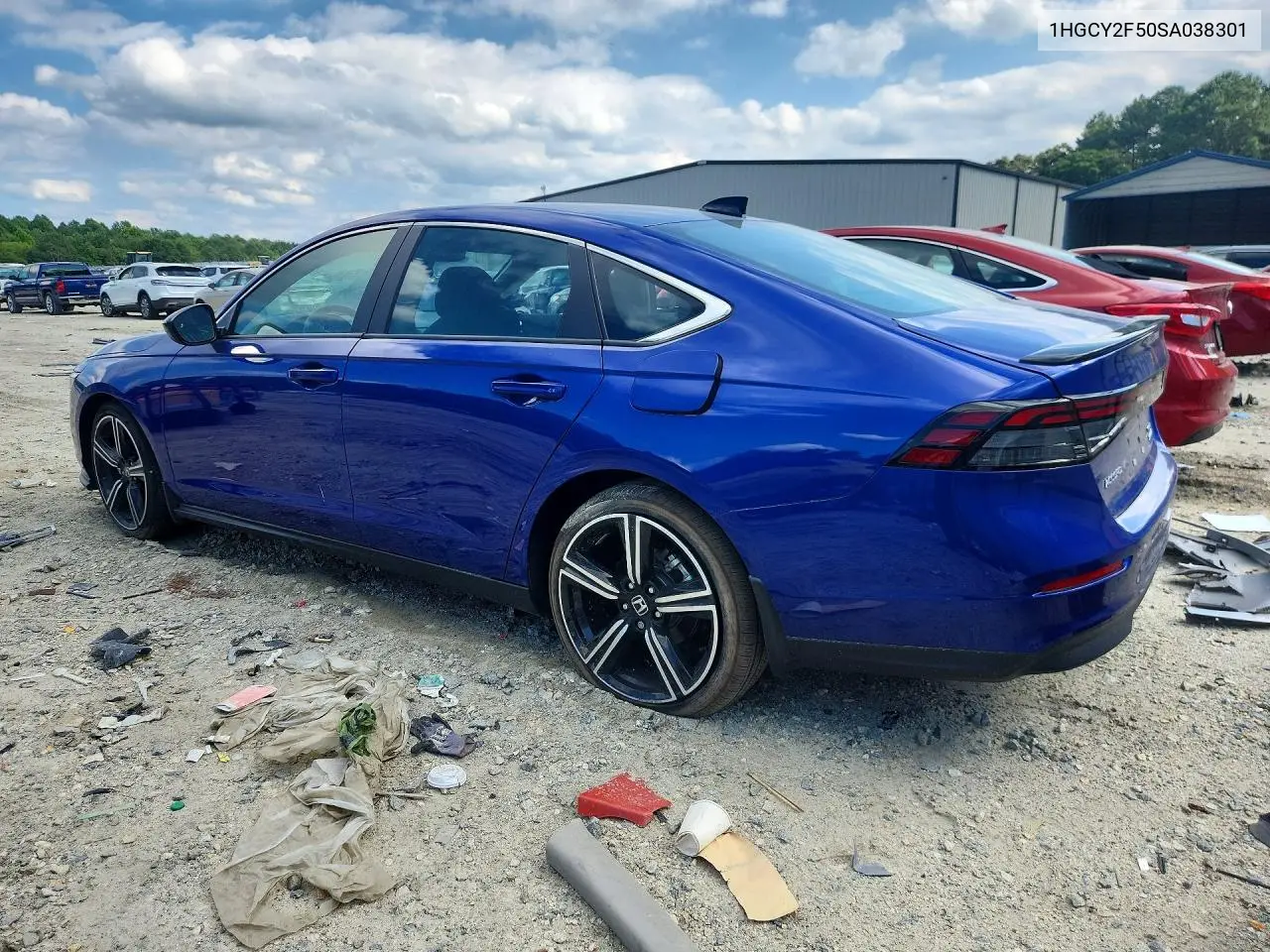 2025 Honda Accord VIN: 1HGCY2F50SA038301 Lot: 59585376