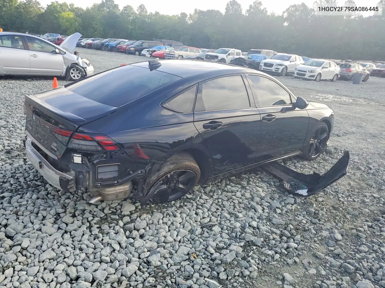 2025 Honda Accord Hybrid Sport-L VIN: 1HGCY2F79SA086445 Lot: 60461006