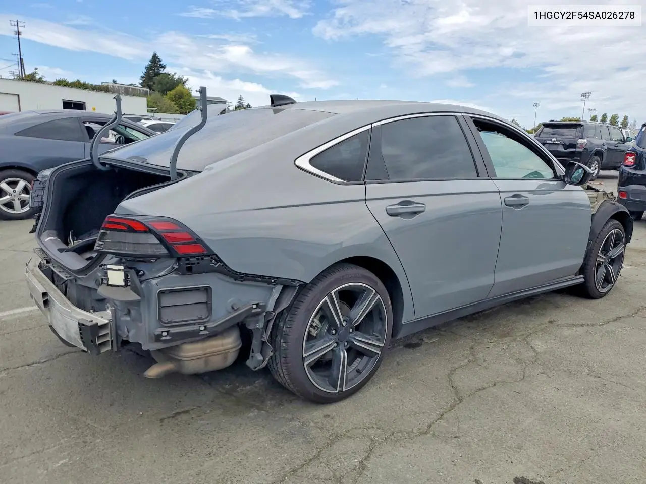 2025 Honda Accord Hybrid Sport VIN: 1HGCY2F54SA026278 Lot: 61002796