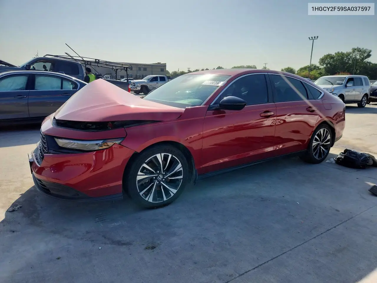 2025 Honda Accord Hybrid Sport VIN: 1HGCY2F59SA037597 Lot: 61601436