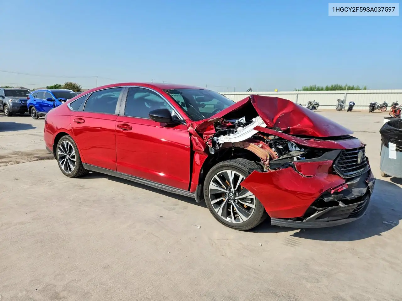 2025 Honda Accord Hybrid Sport VIN: 1HGCY2F59SA037597 Lot: 61601436