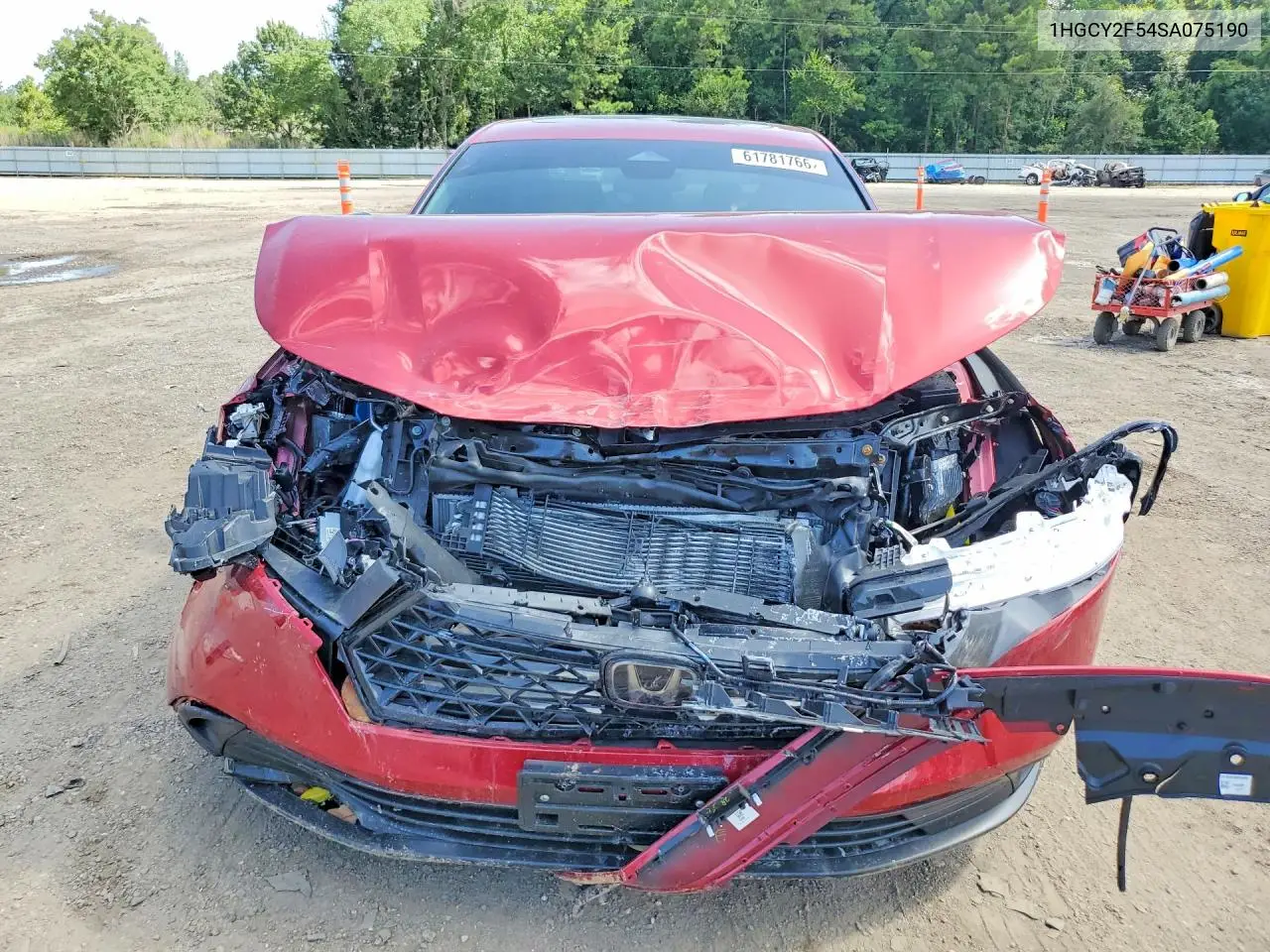2025 Honda Accord Hybrid Sport VIN: 1HGCY2F54SA075190 Lot: 61781766