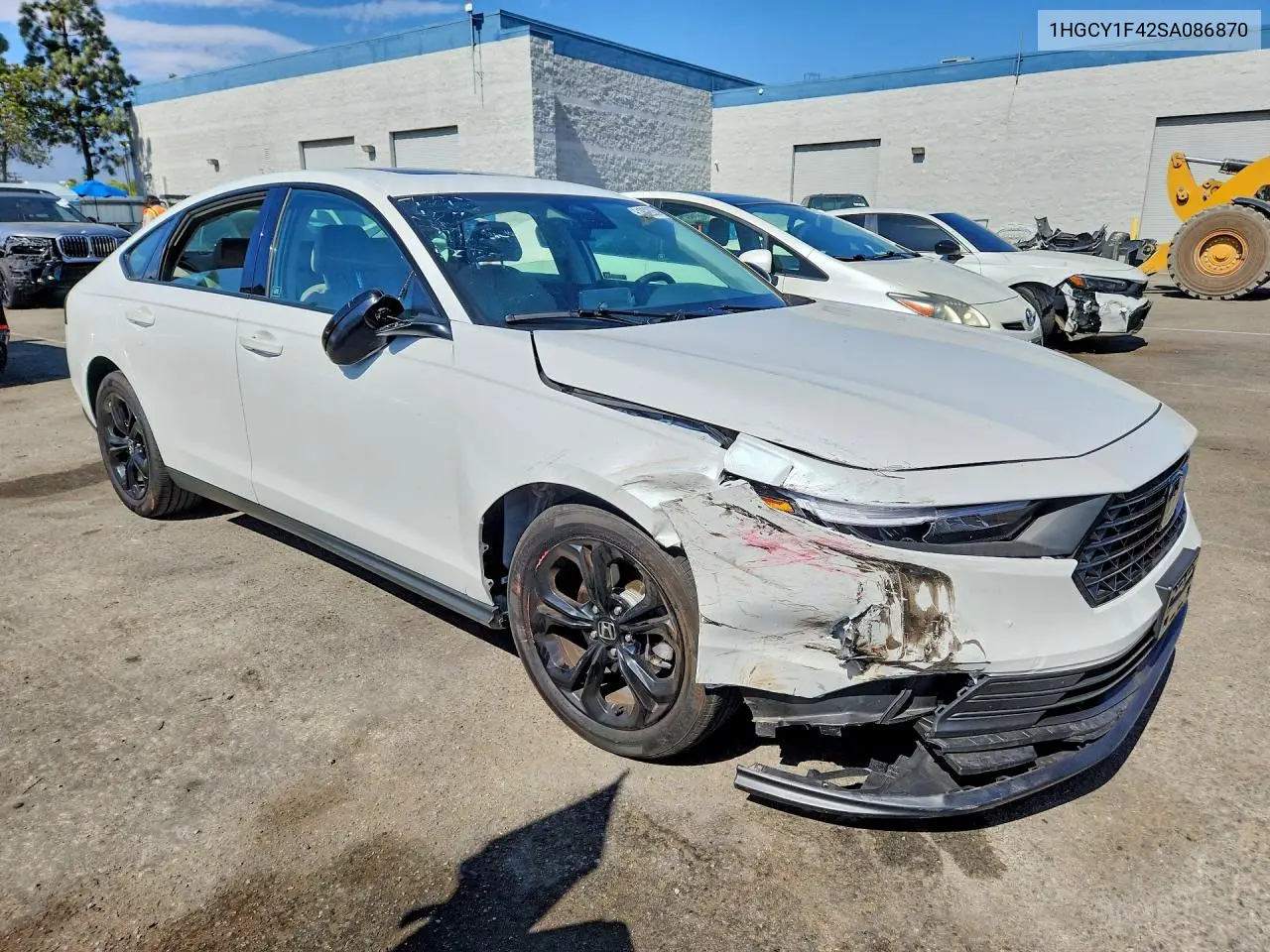 2025 Honda Accord Se VIN: 1HGCY1F42SA086870 Lot: 61802056