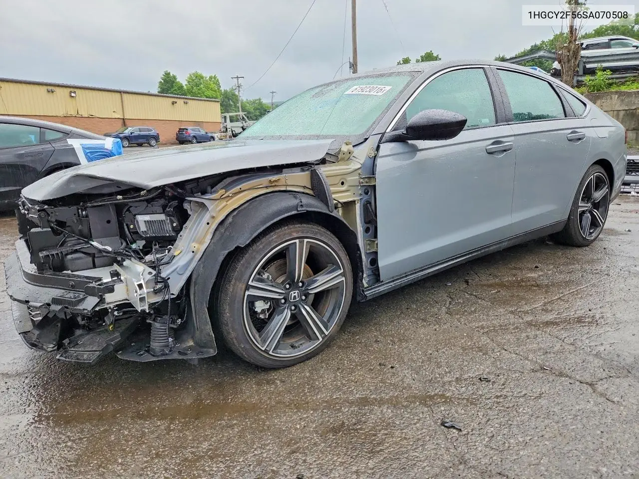 2025 Honda Accord Hybrid Sport VIN: 1HGCY2F56SA070508 Lot: 61923016