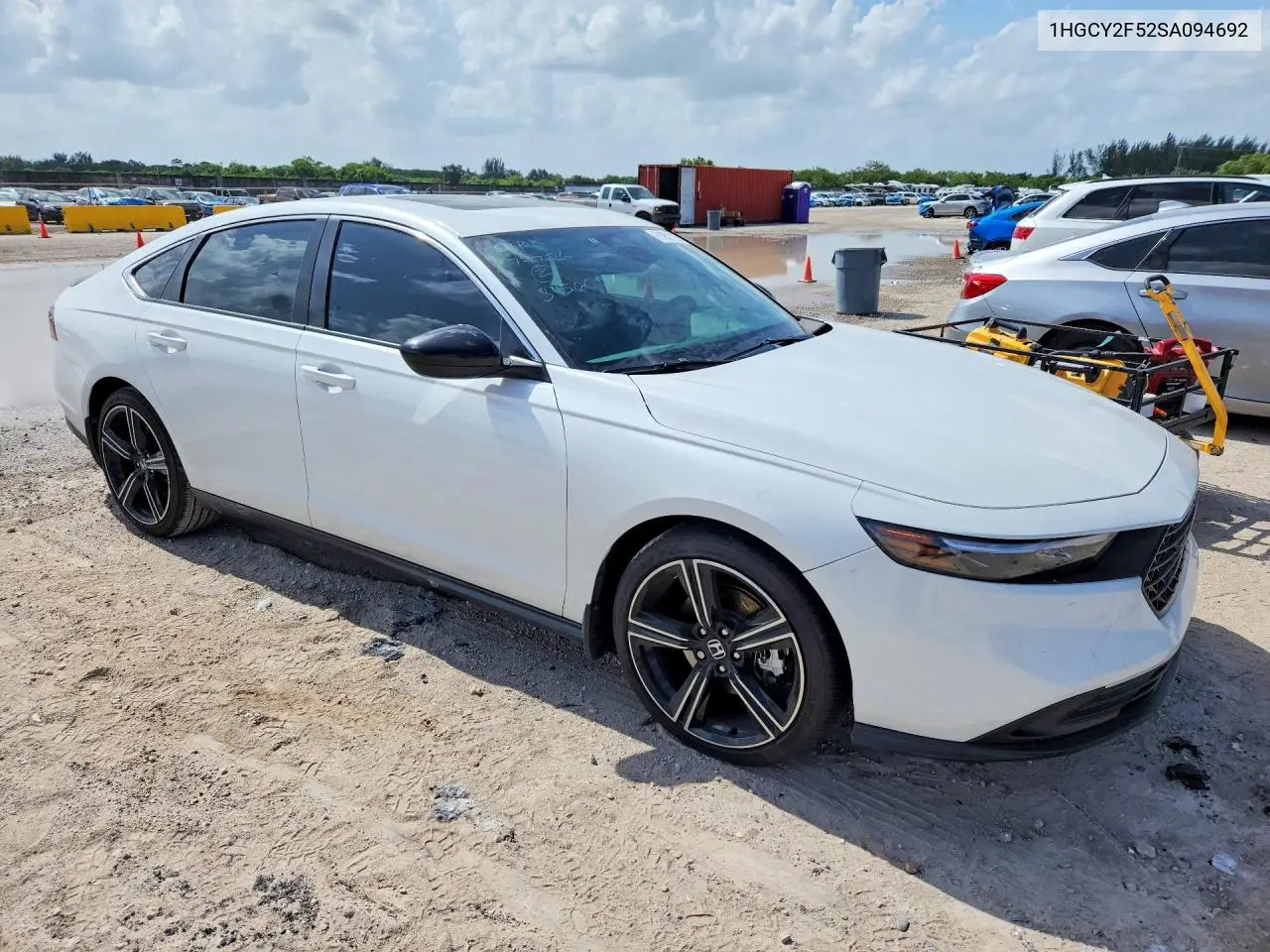 2025 Honda Accord Hybrid Sport VIN: 1HGCY2F52SA094692 Lot: 61981106