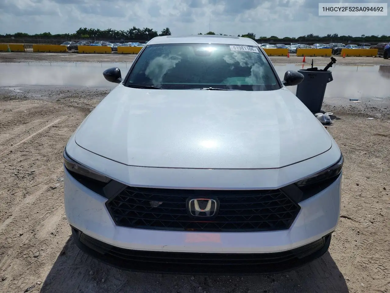 2025 Honda Accord Hybrid Sport VIN: 1HGCY2F52SA094692 Lot: 61981106