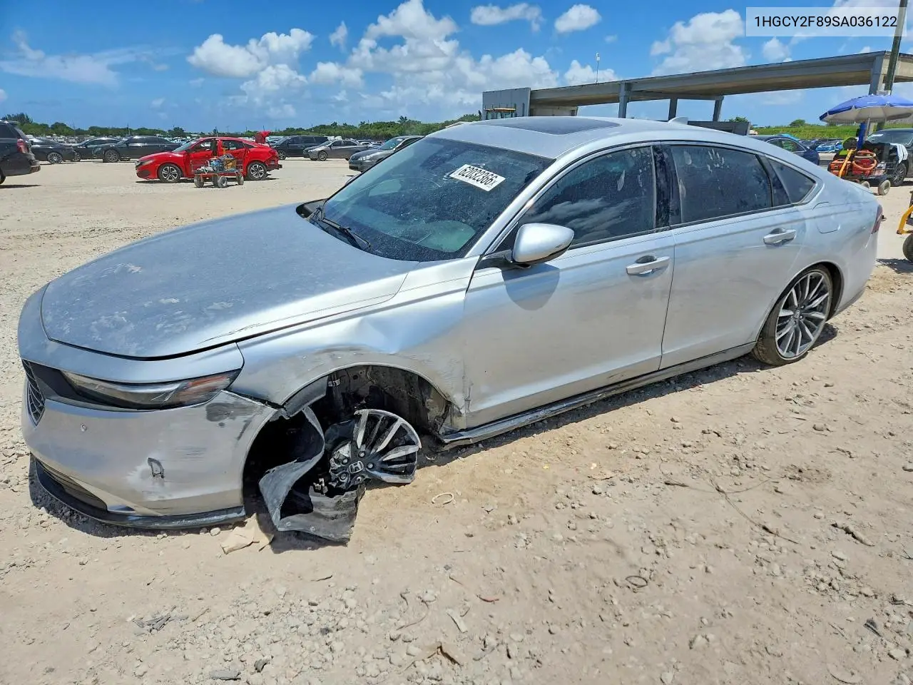 1HGCY2F89SA036122 2025 Honda Accord Touring Hybrid