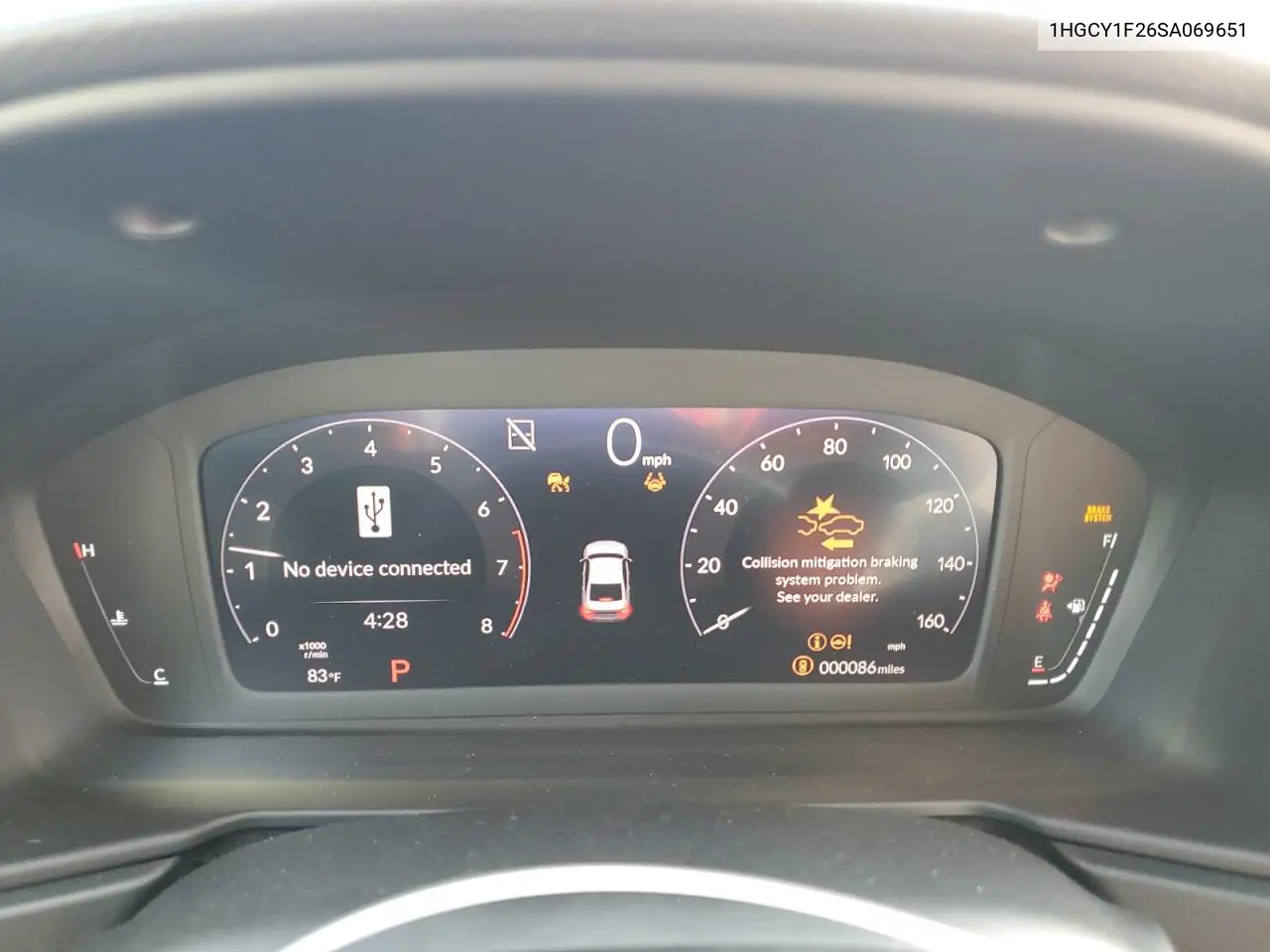 1HGCY1F26SA069651 2025 Honda Accord Lx