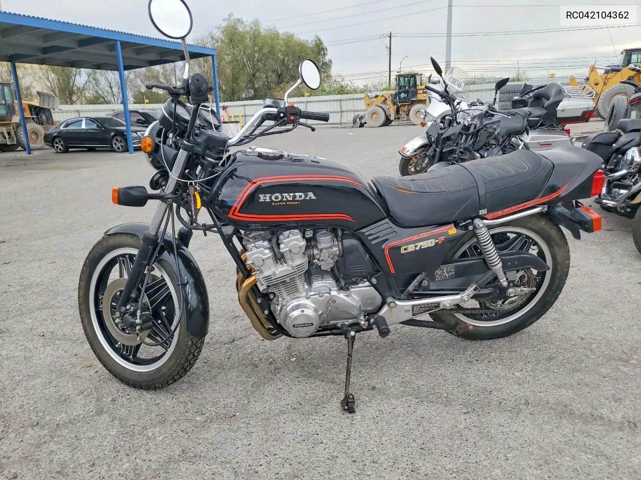 1980 Honda Cb750 F VIN: RC042104362 Lot: 61532116