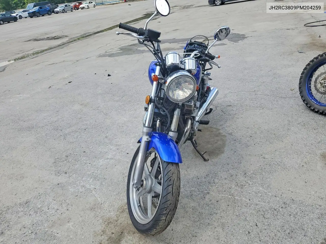 1993 Honda Cb750 VIN: JH2RC3809PM204259 Lot: 59900476