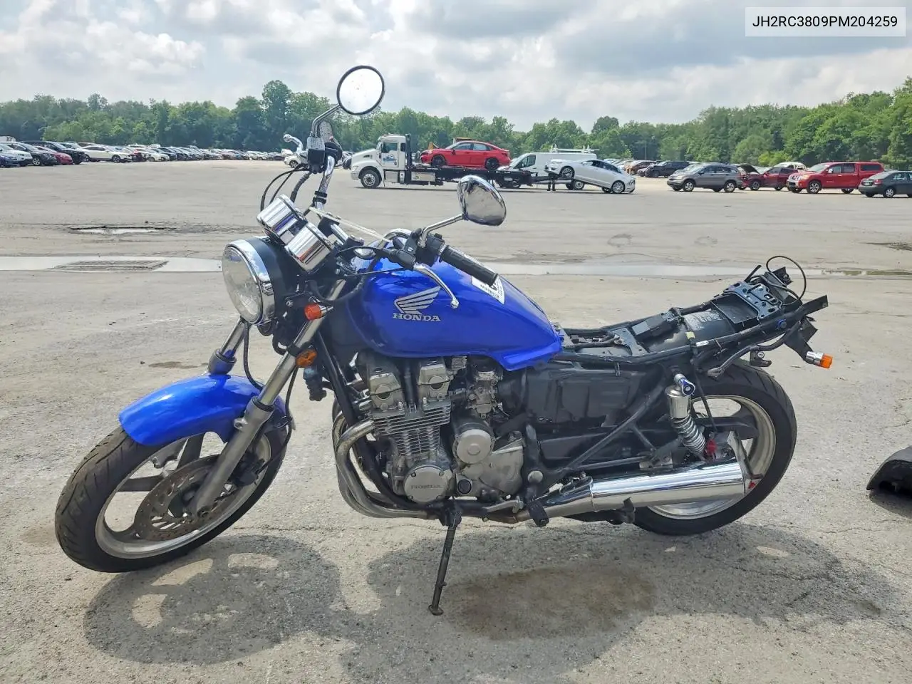 1993 Honda Cb750 VIN: JH2RC3809PM204259 Lot: 59900476