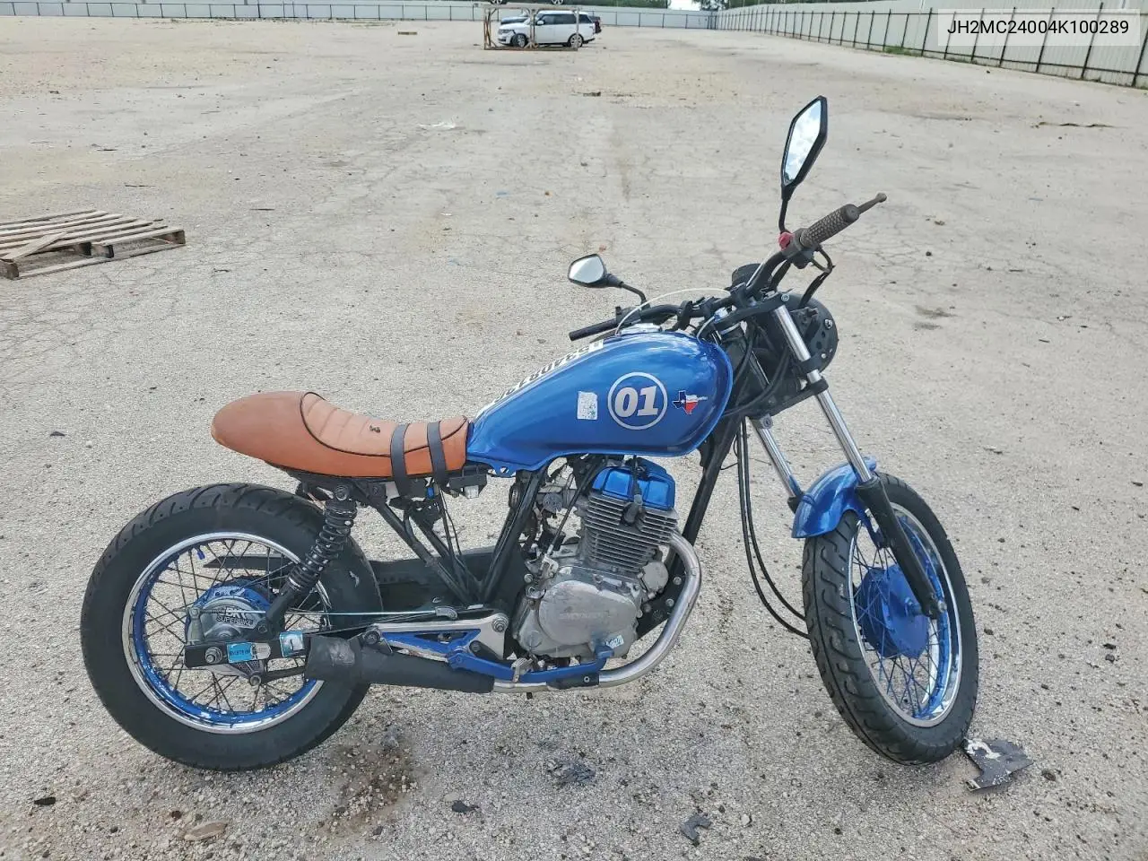 2004 Honda Cb250 VIN: JH2MC24004K100289 Lot: 53408136