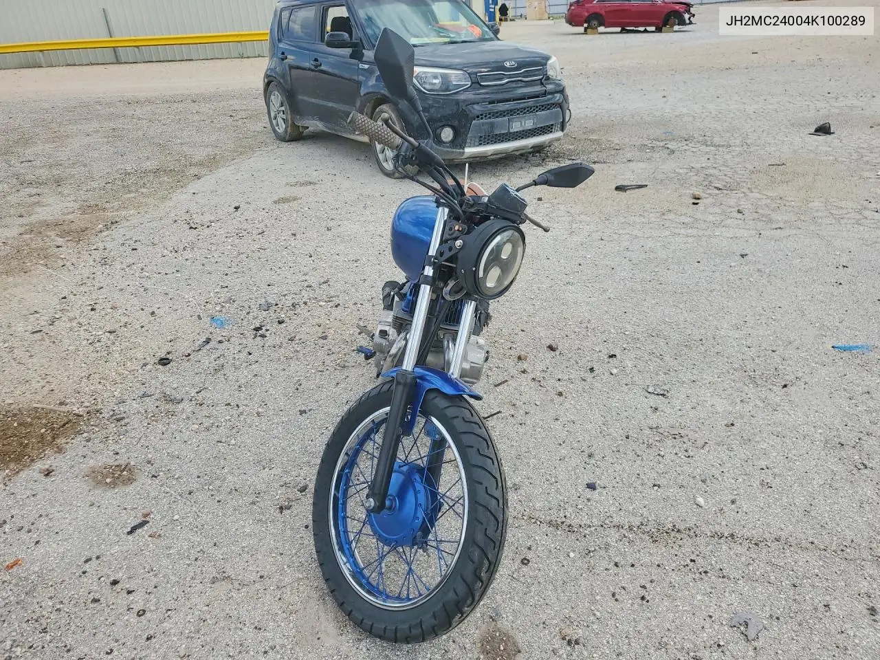 2004 Honda Cb250 VIN: JH2MC24004K100289 Lot: 53408136