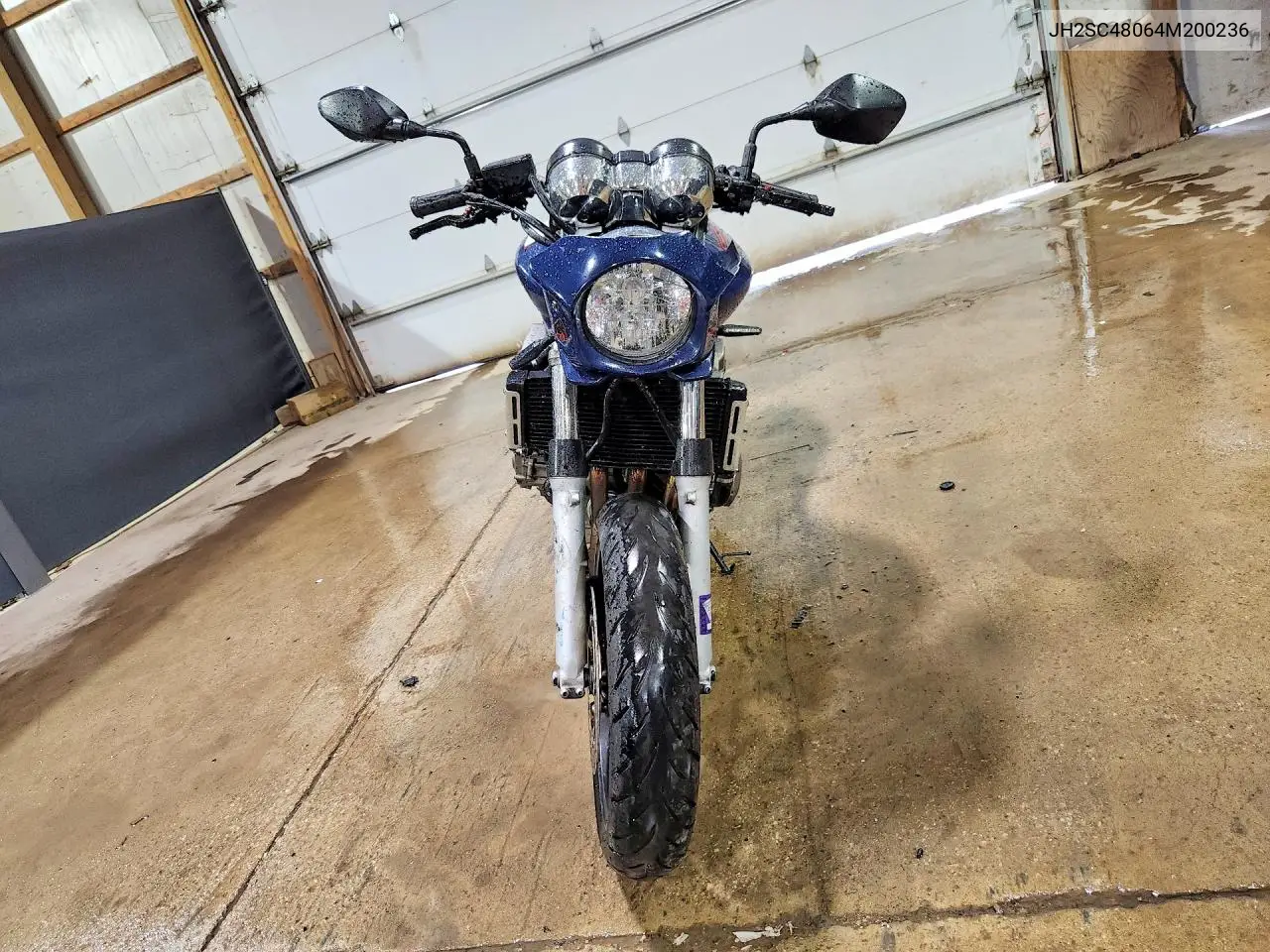 2004 Honda Cb900 F VIN: JH2SC48064M200236 Lot: 61338646