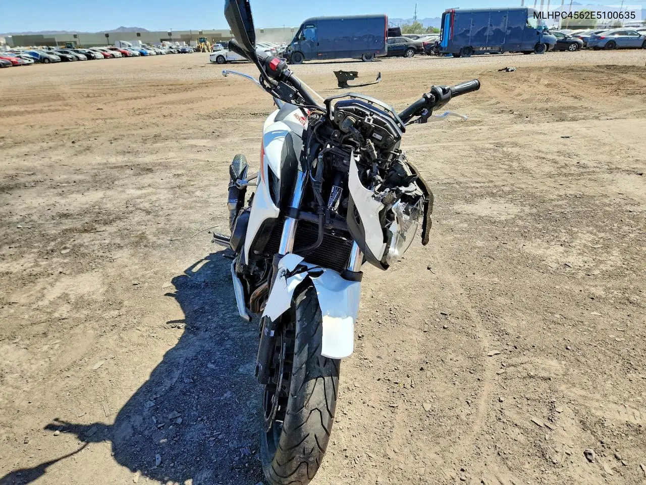 2014 Honda Cb500 F VIN: MLHPC4562E5100635 Lot: 54682216