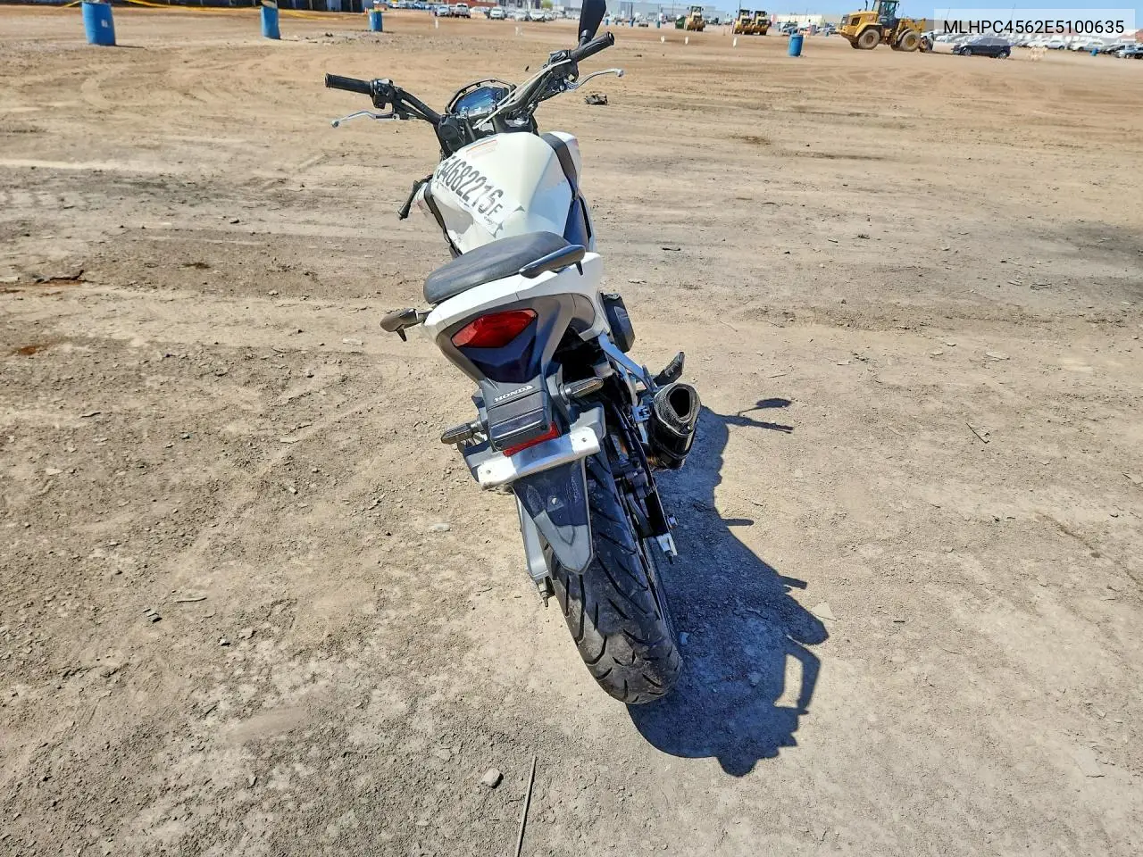 2014 Honda Cb500 F VIN: MLHPC4562E5100635 Lot: 54682216