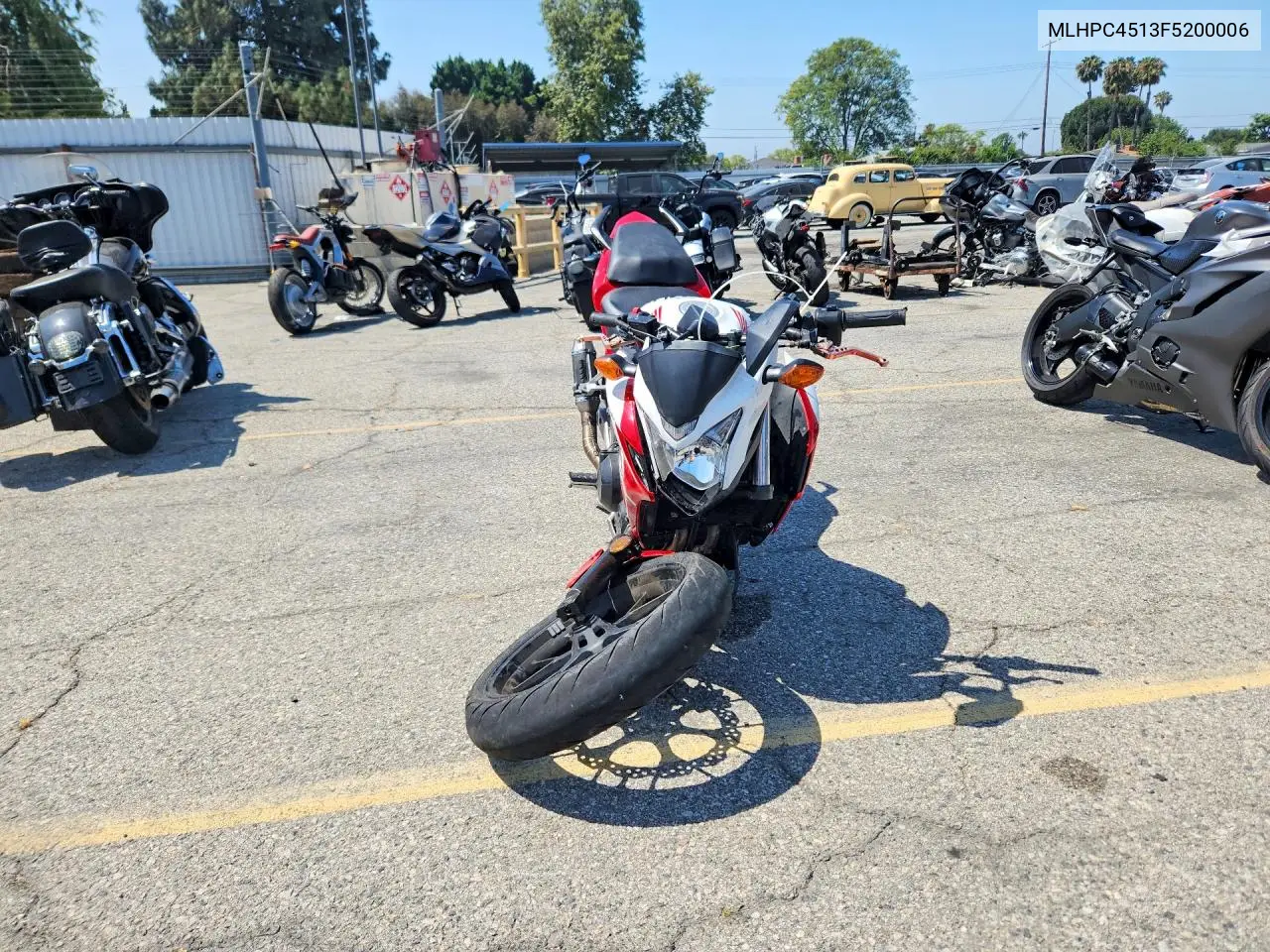 2015 Honda Cb500 F VIN: MLHPC4513F5200006 Lot: 55931366