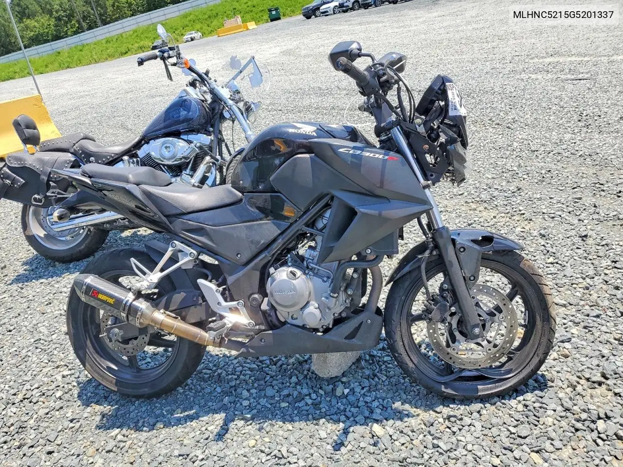 2016 Honda Cb300 F VIN: MLHNC5215G5201337 Lot: 58957656