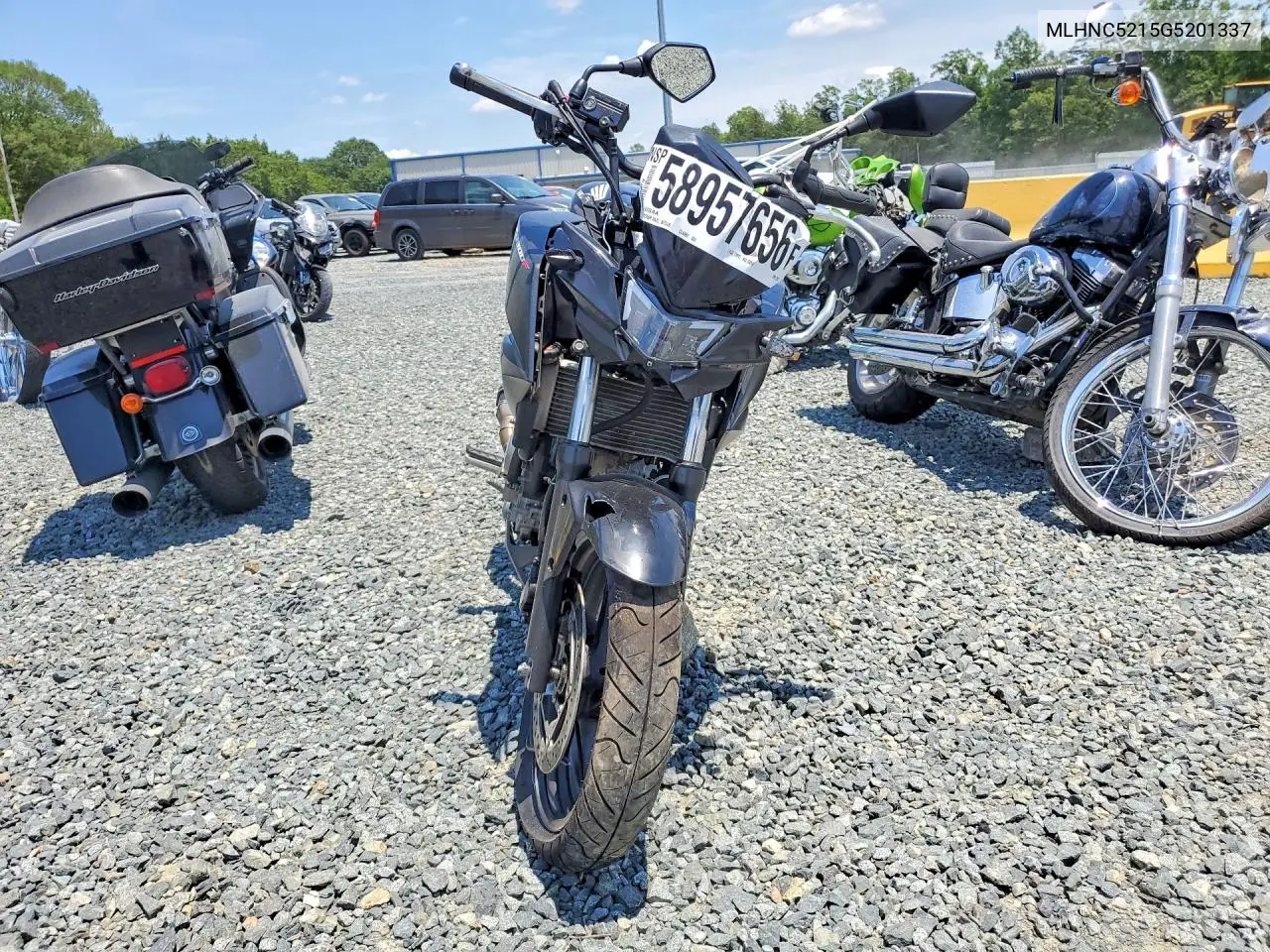 2016 Honda Cb300 F VIN: MLHNC5215G5201337 Lot: 58957656
