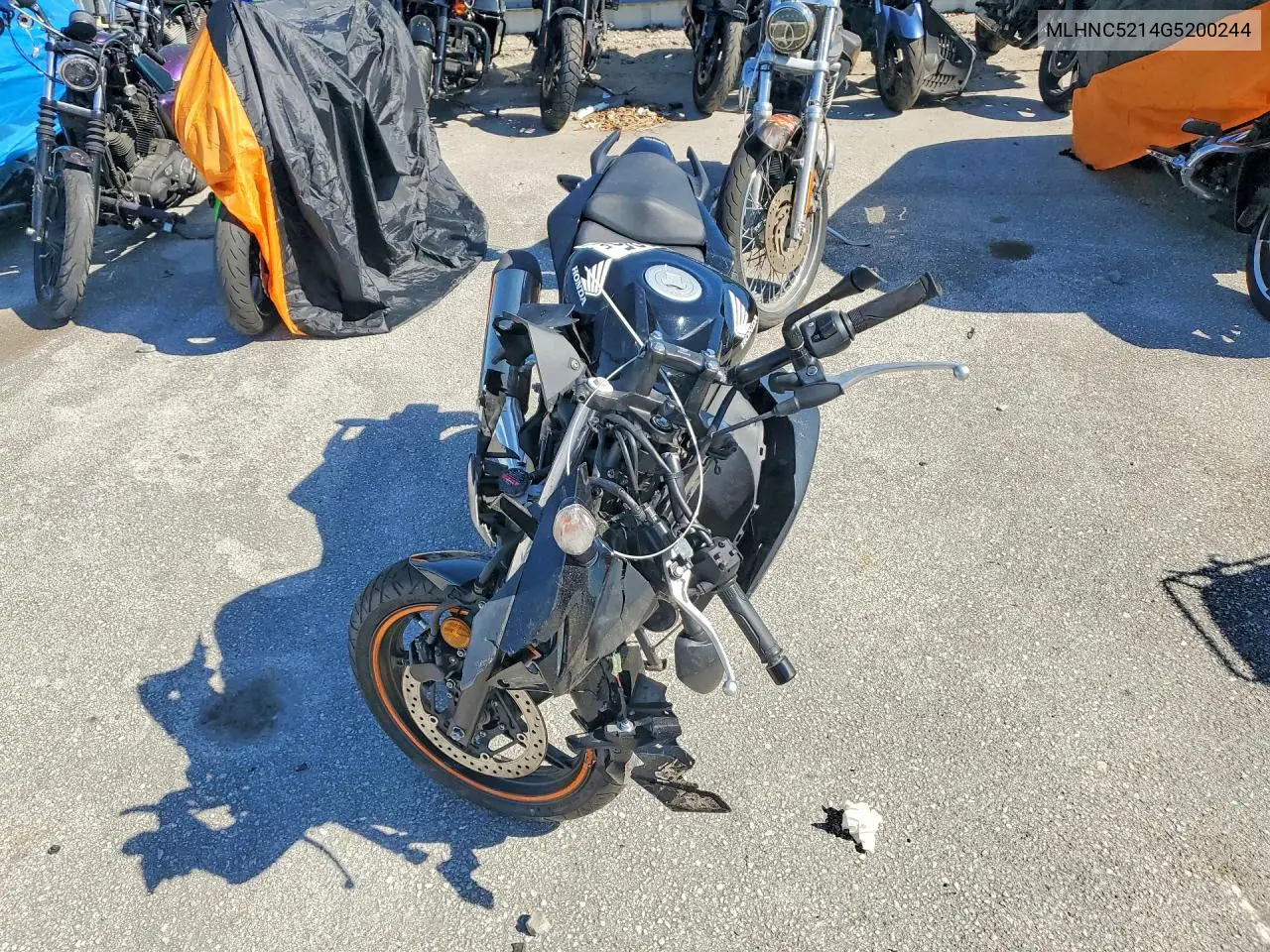 2016 Honda Cb300 F VIN: MLHNC5214G5200244 Lot: 76529695